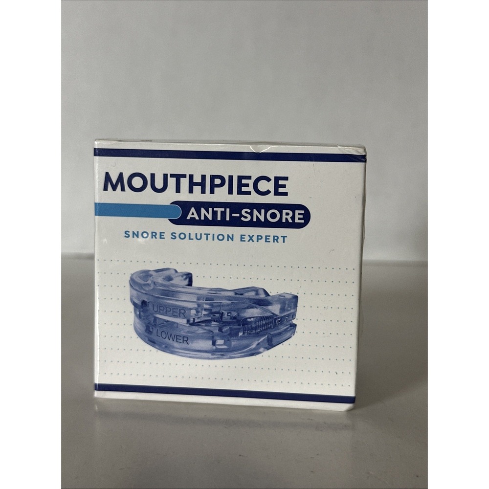 Anti-Snoring Mouthpiece | Adjustable | BPA-Free, Snore Solution Expert, New